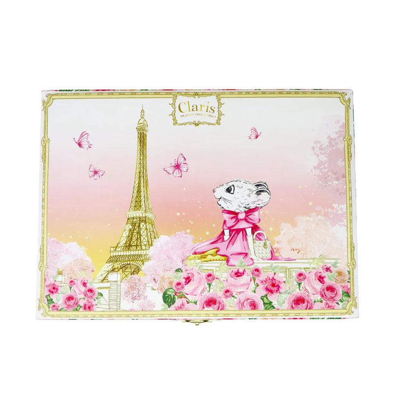 Claris the chicest mouse in Paris musical jewellery box