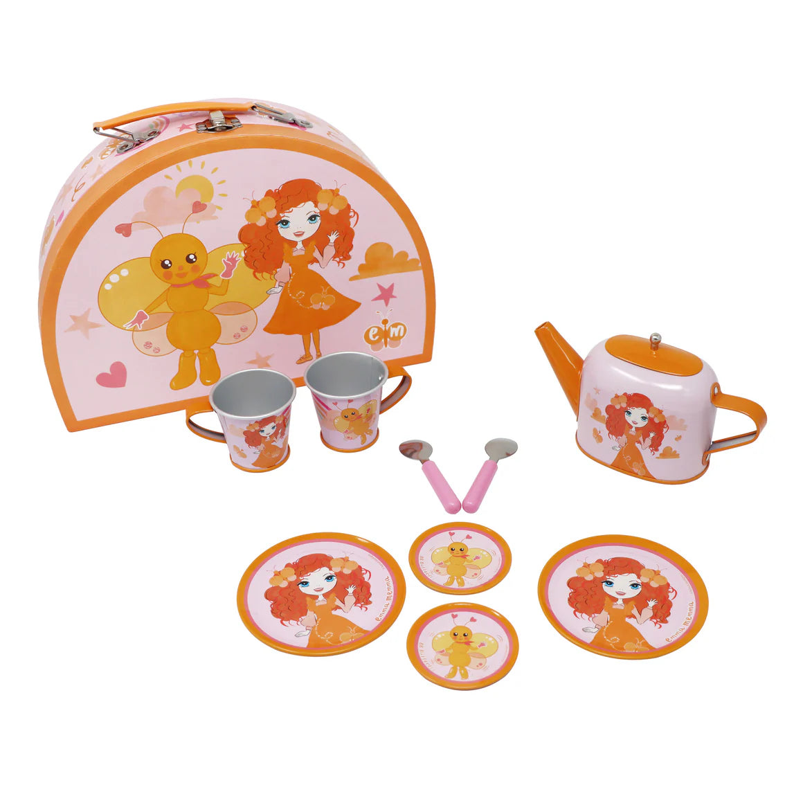 Emma Memma tea set with carry case