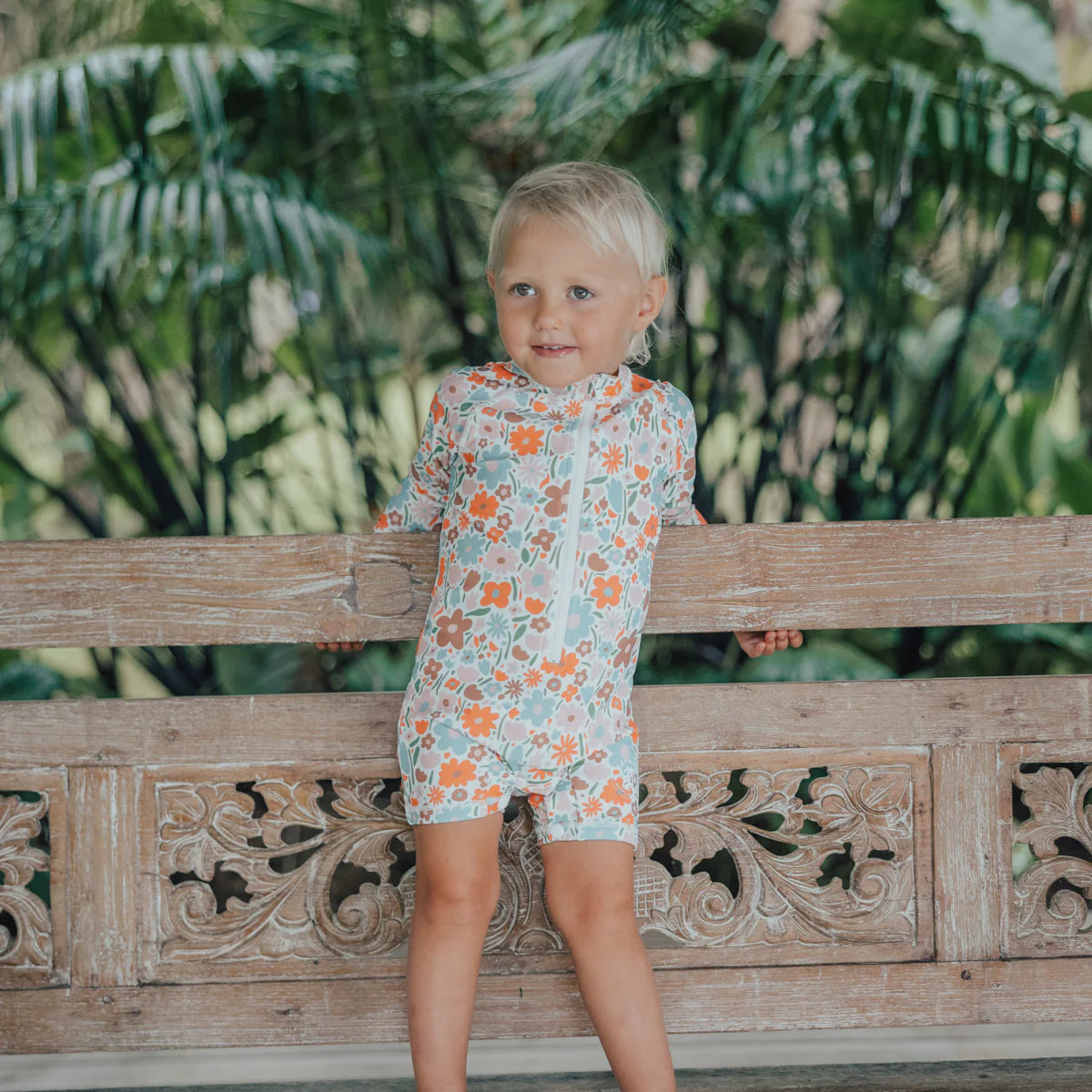 Crywolf rash suit flower market in floral
