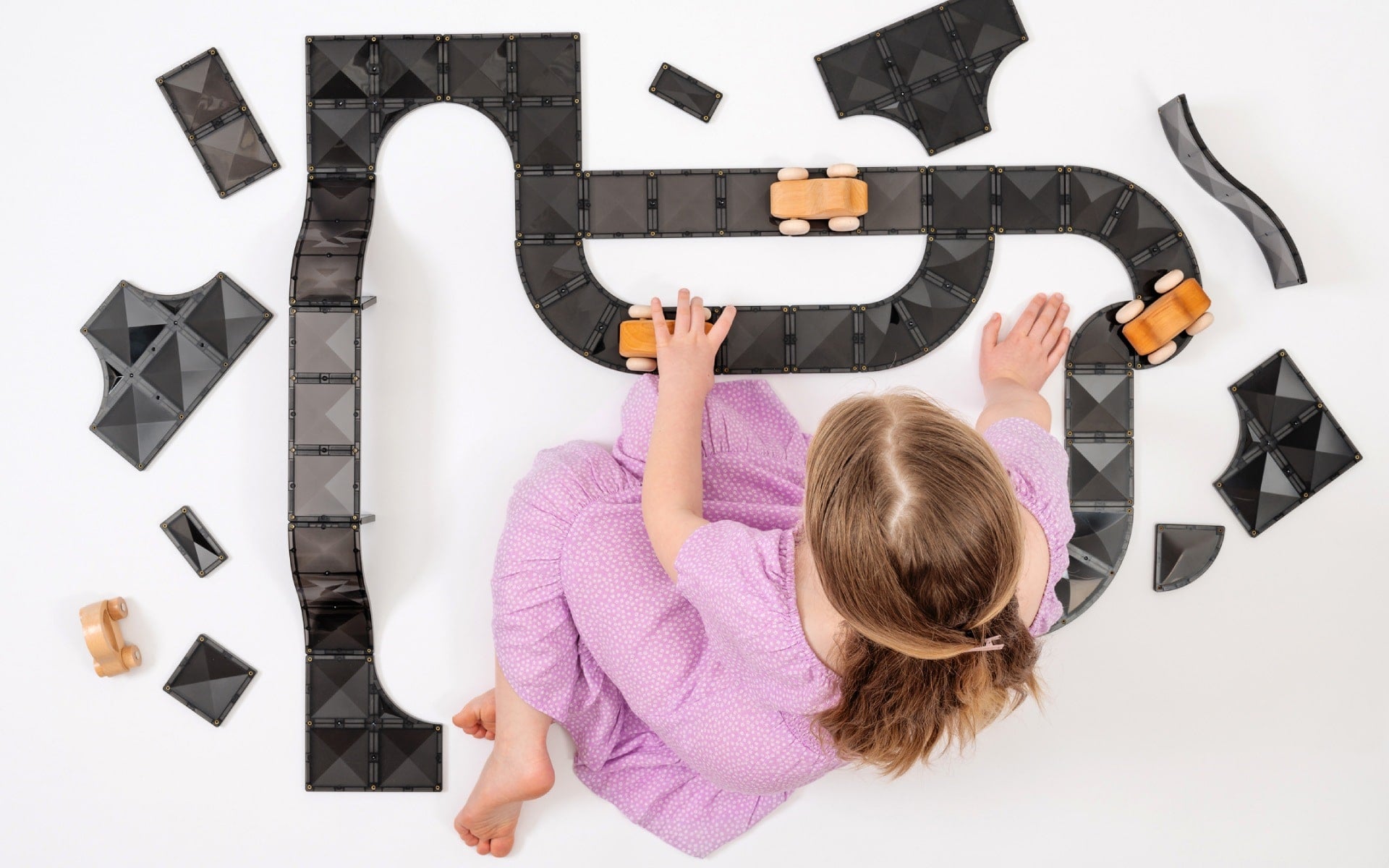 Connetix Tiles creative road pack