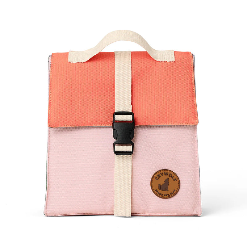 Crywolf lunch bag sunset colour block