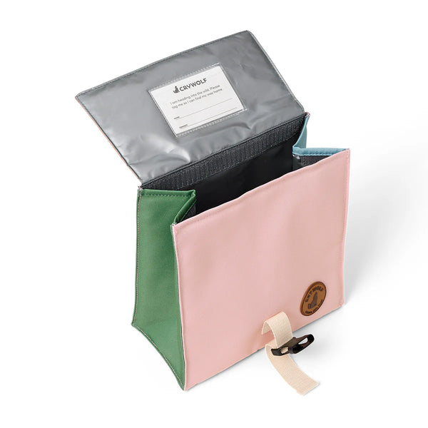 Crywolf lunch bag sunset colour block