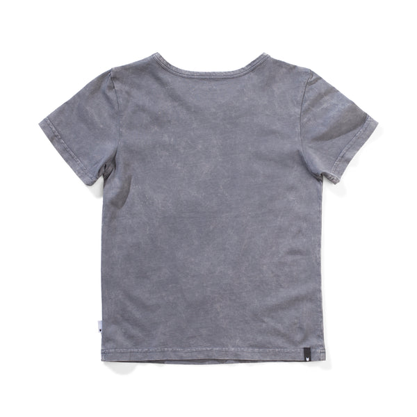 Munster Sk8nake SS Tee Mineral Grey in Grey