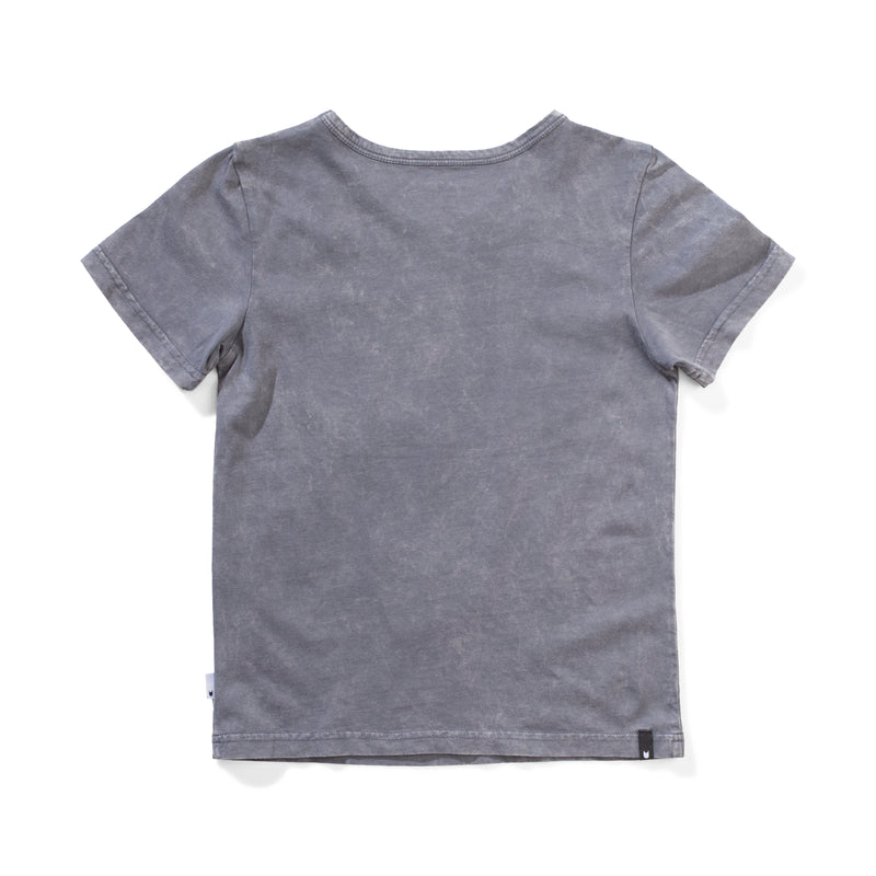 Munster Sk8nake SS Tee Mineral Grey in Grey