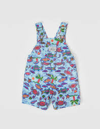 Goldie & Ace Burton Daydream Island Lightweight Overalls in Multicolour