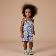 Goldie & Ace Burton Daydream Island Lightweight Overalls in Multicolour
