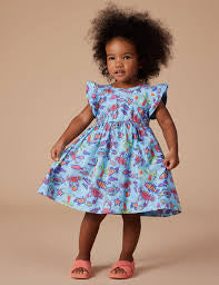 Goldie & Ace Lyla Lightweight Dress Daydream Island in Blue