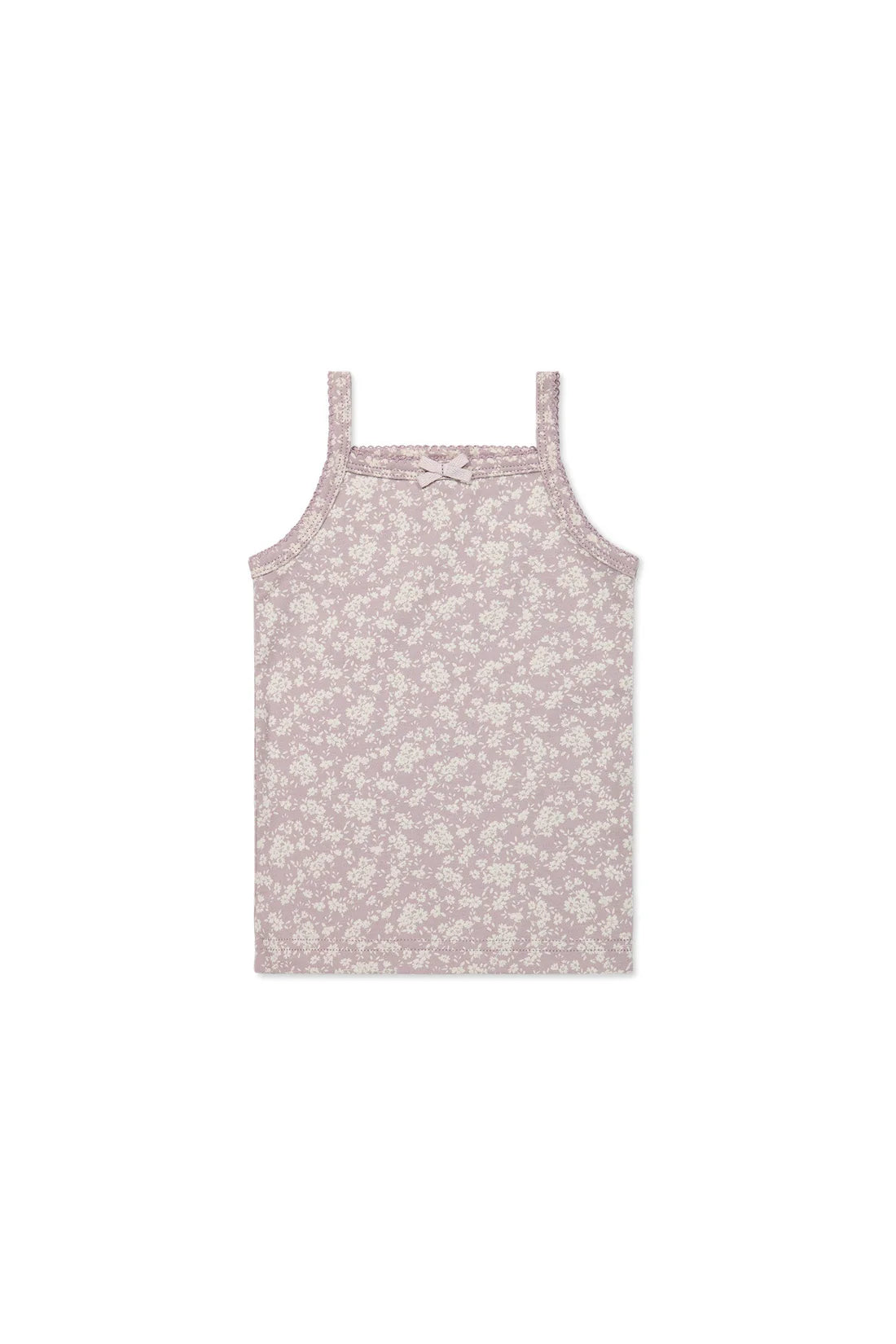 Jamie Kay Organic Cotton Singlet Sadie Luna in purple