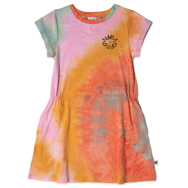 Minti Gelato Tie Dye Dress in Multicolour