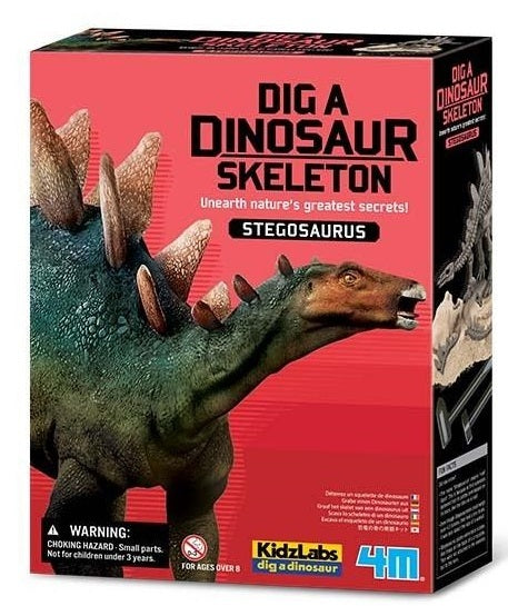 4M Dig a dinosaur skeleton Stegosaurus