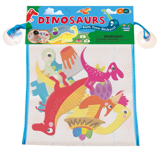 Bath time Stickers - dinosaurs