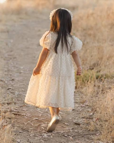 Noralee Chloe Dress Ivory in cream