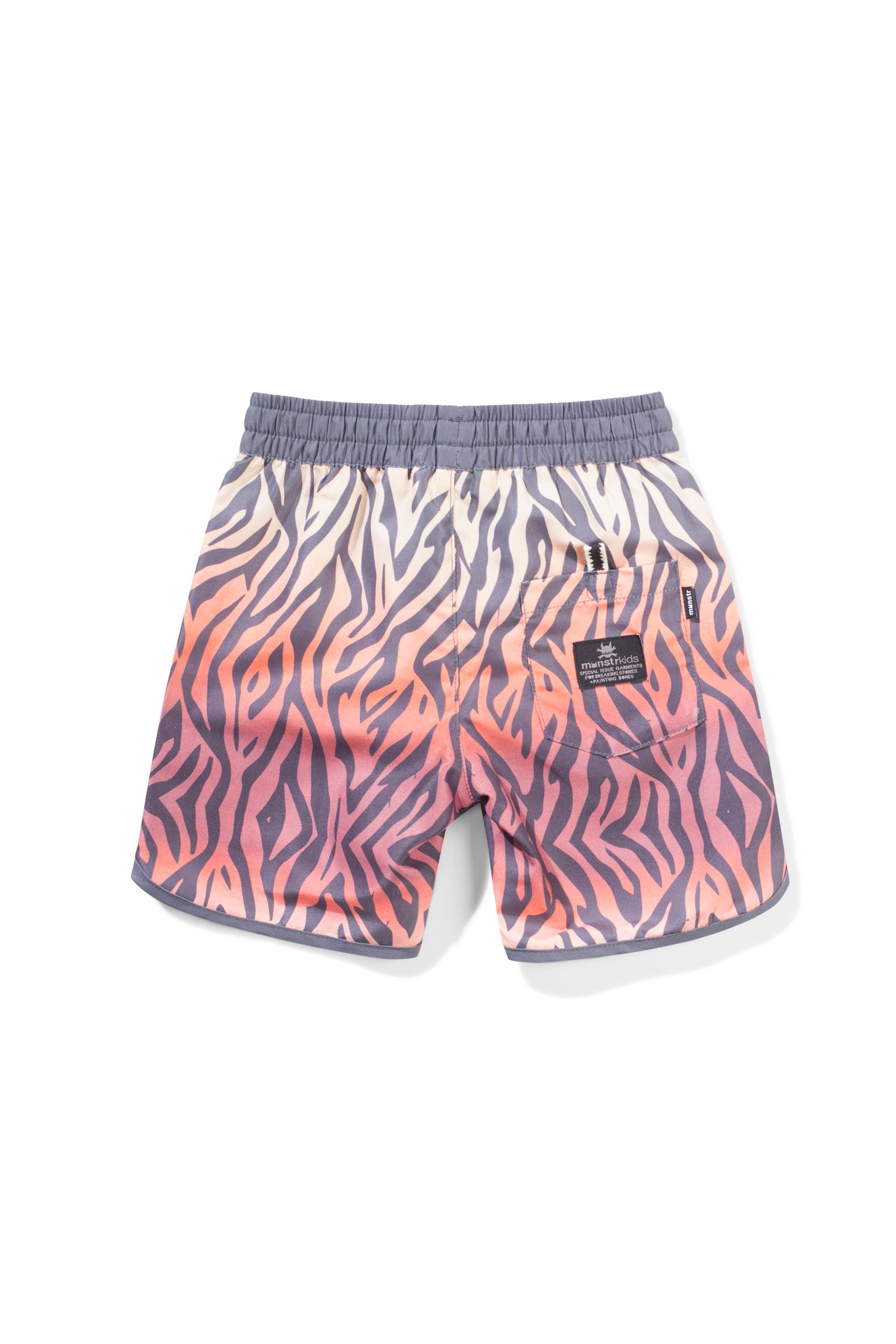 Munster Kids Hunted Bshort Orange in Multi