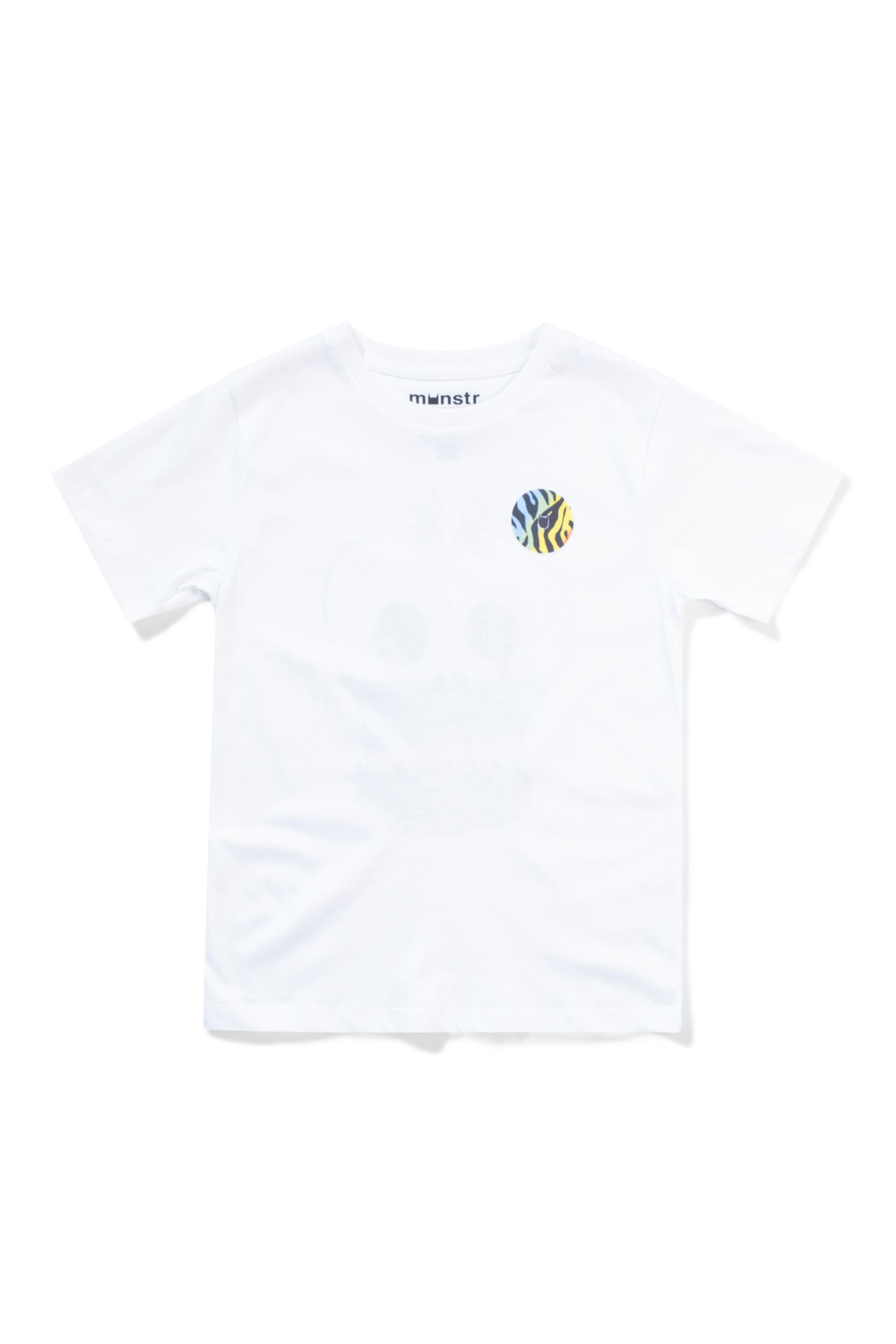 Munster Wildlogo Tee White in Multi