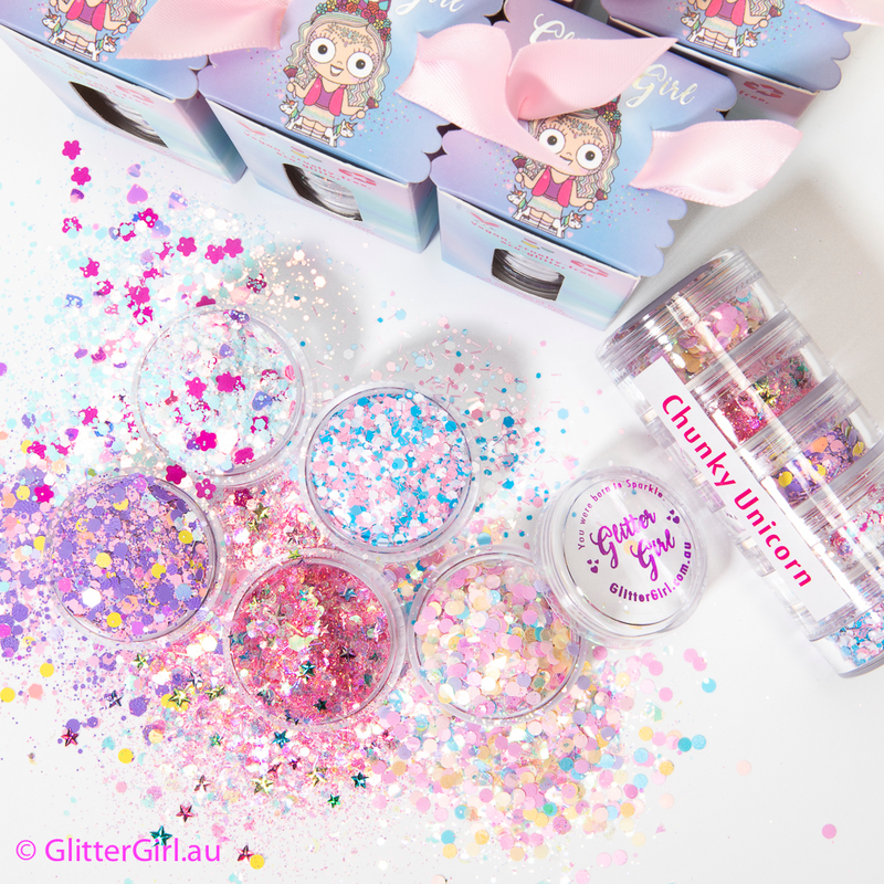 Glitter Girl Collection Stacks - Assorted