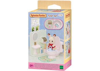 Sylvanian families toilet set