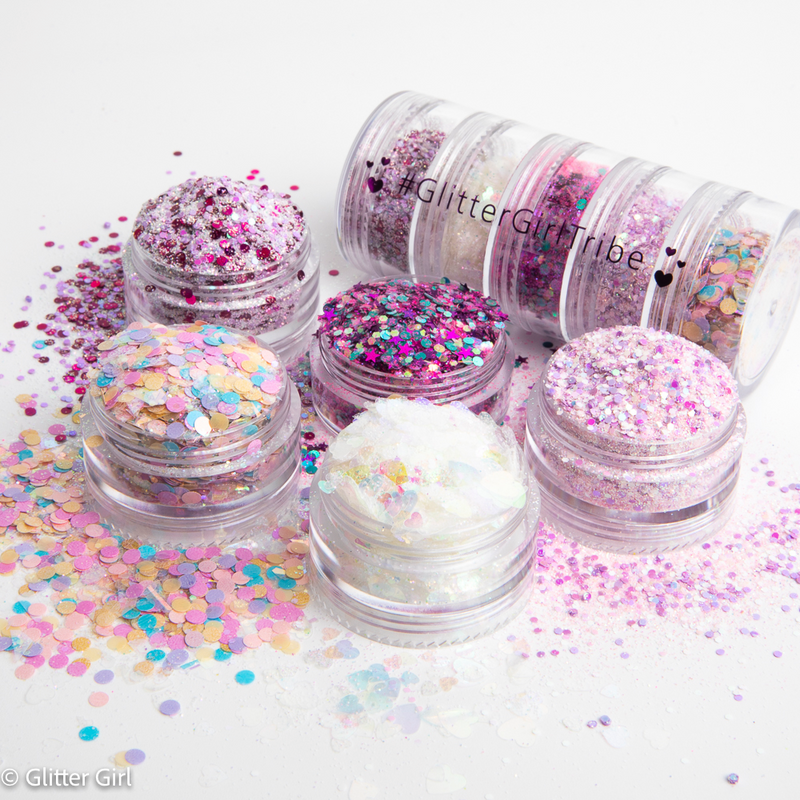 Glitter Girl Collection Stacks - Assorted