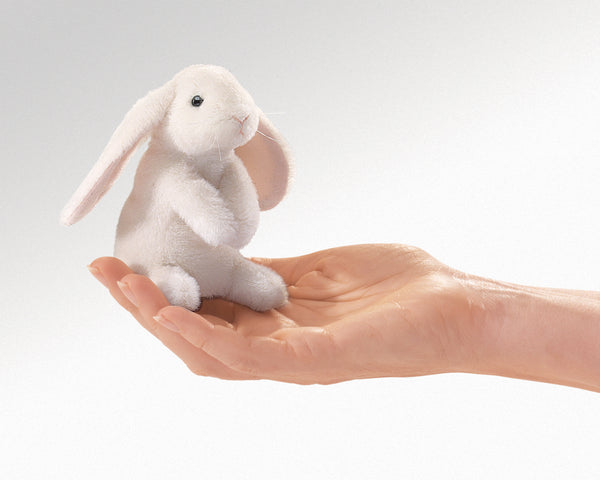 Folkmanis Mini Lop Ear Rabbit Finger Puppet