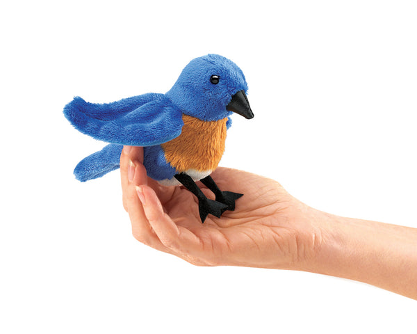 Folkmanis Mini Bluebird Finger Puppet