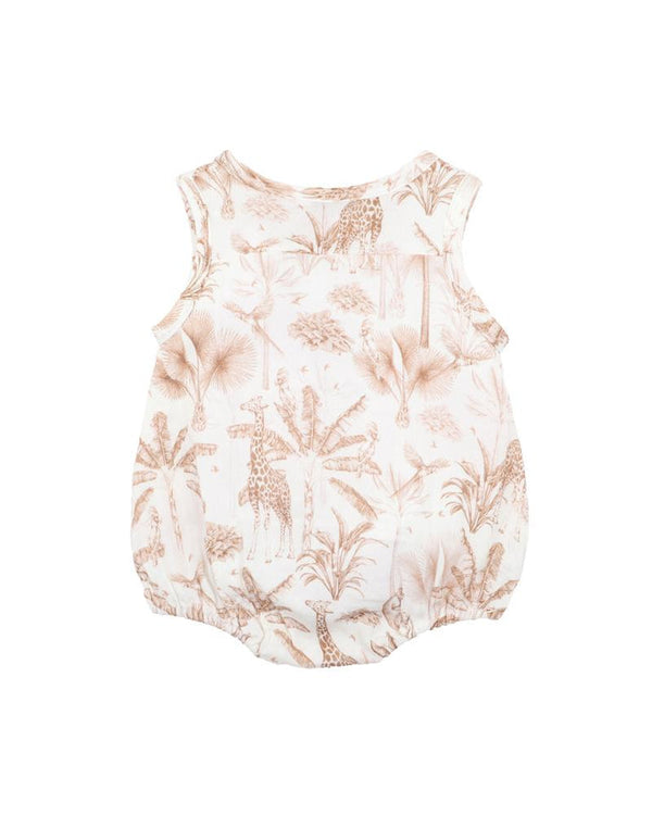 Bebe quinn print bodysuit in brown