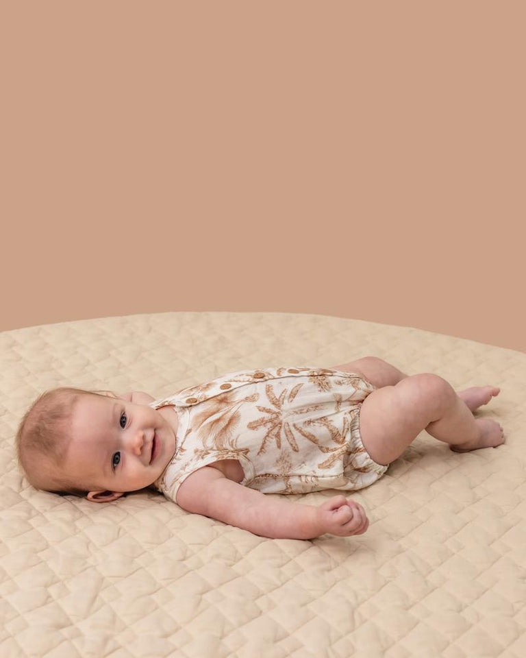 Bebe quinn print bodysuit in brown