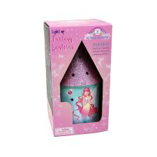 Pink Poppy Shimmering Mermaid Colour Change LED Lantern Night light