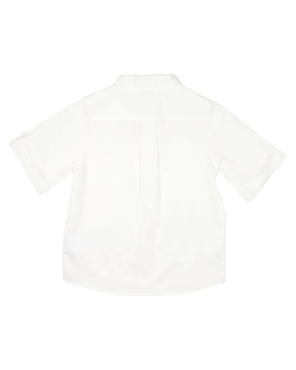 Bebe Harry Shirt Ivory in White