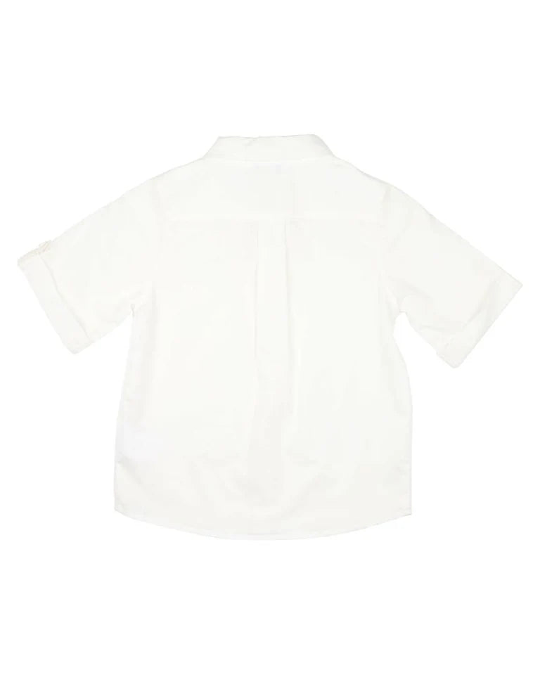 Bebe Harry Shirt Ivory in White