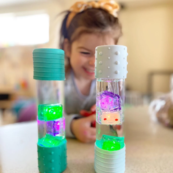 Glo Pals Light Up Cubes - Alex Yellow