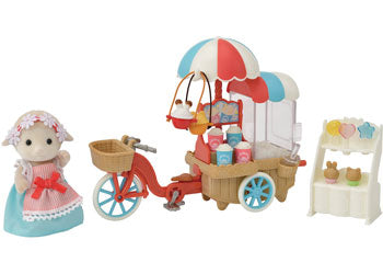 Sylvanian Families popcorn delivery trike