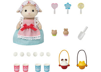 Sylvanian Families popcorn delivery trike