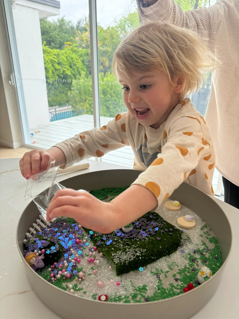 Jellystone sensory Kit fairy garden