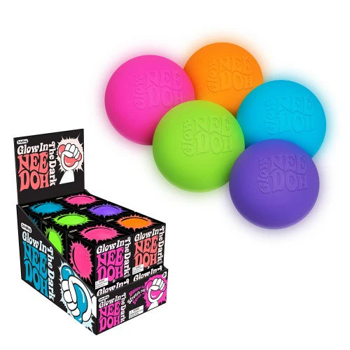 Pre order 21/5 Schylling Nee Doh Glow in the Dark