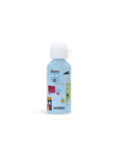 Penny Scallan Big City Drink Bottle Light Blue