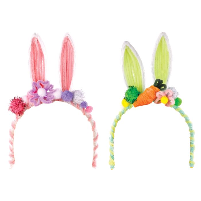 Discovery Zone make your own bunny headbands
