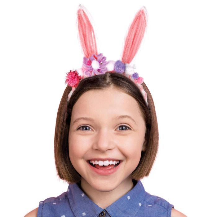 Discovery Zone make your own bunny headbands