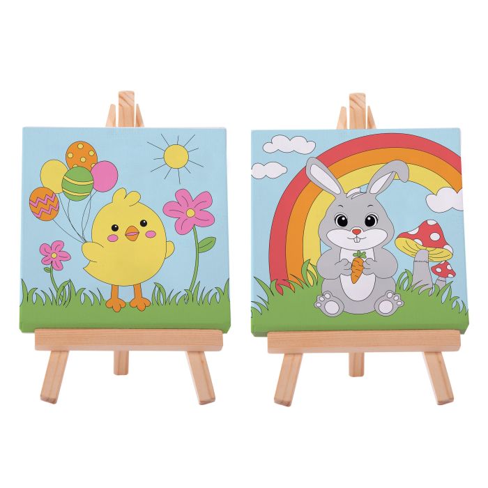 Bunny Canvas Art Set
