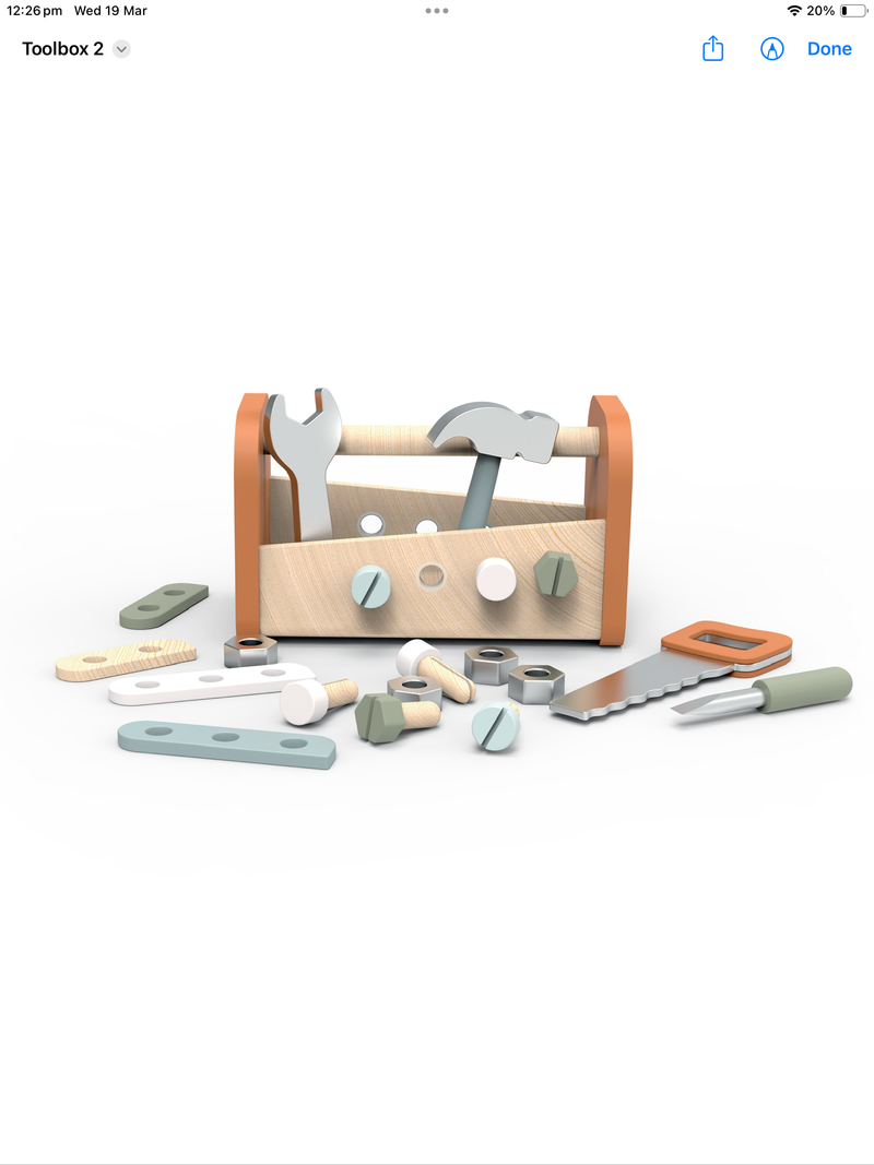 Speedy Monkey toolbox - work bench