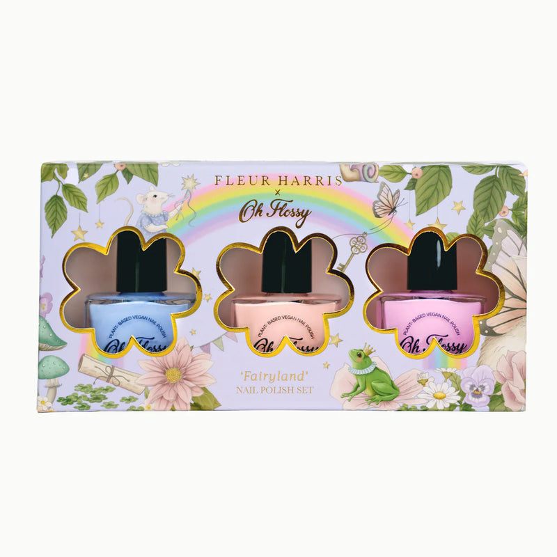 Oh Flossy x Fleur Harris Fairyland Collection Nail Polish Set