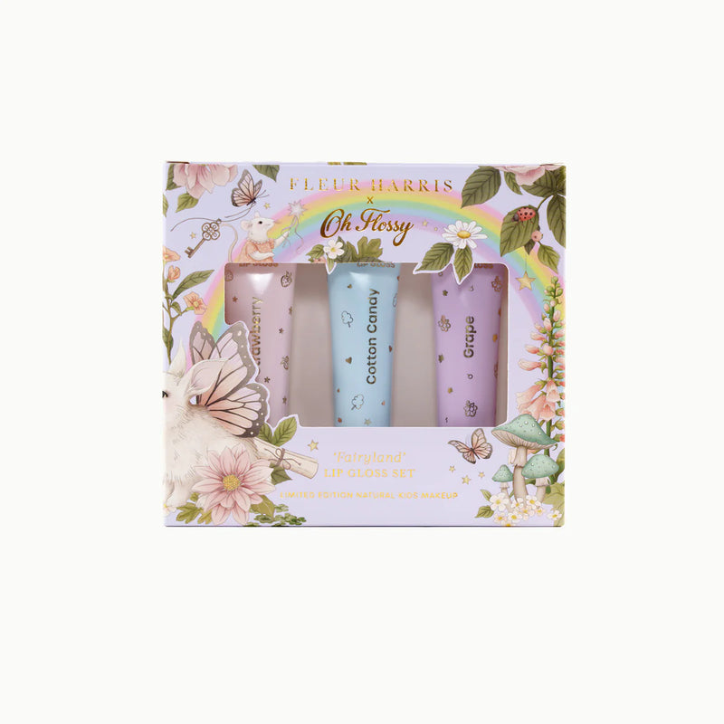 Oh Flossy x Fleur Harris Fairyland Collection Lip Gloss Set