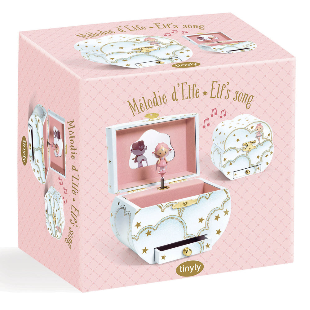Djeco Melodie d’Elfe Tinyly Musical Jewellery Box