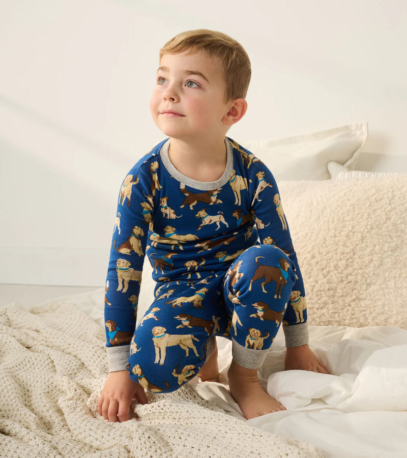 Hatley Classic dogs organic cotton pyjama set