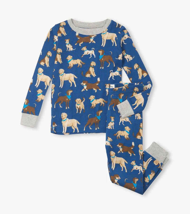 Hatley Classic dogs organic cotton pyjama set