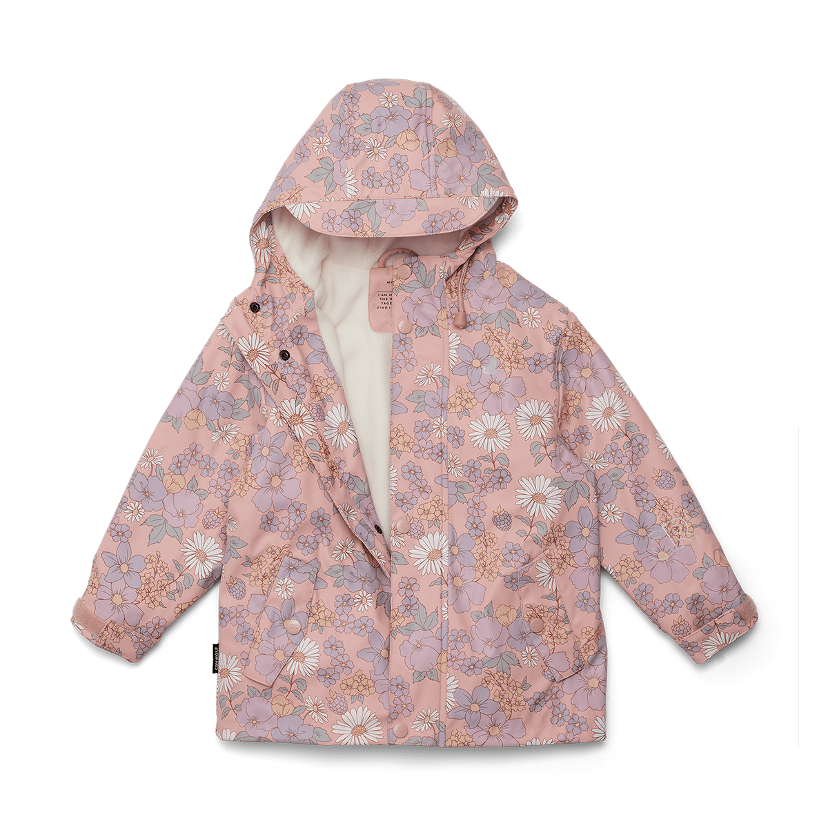 Crywolf Explorer Jacket Daisy Floral in Pink