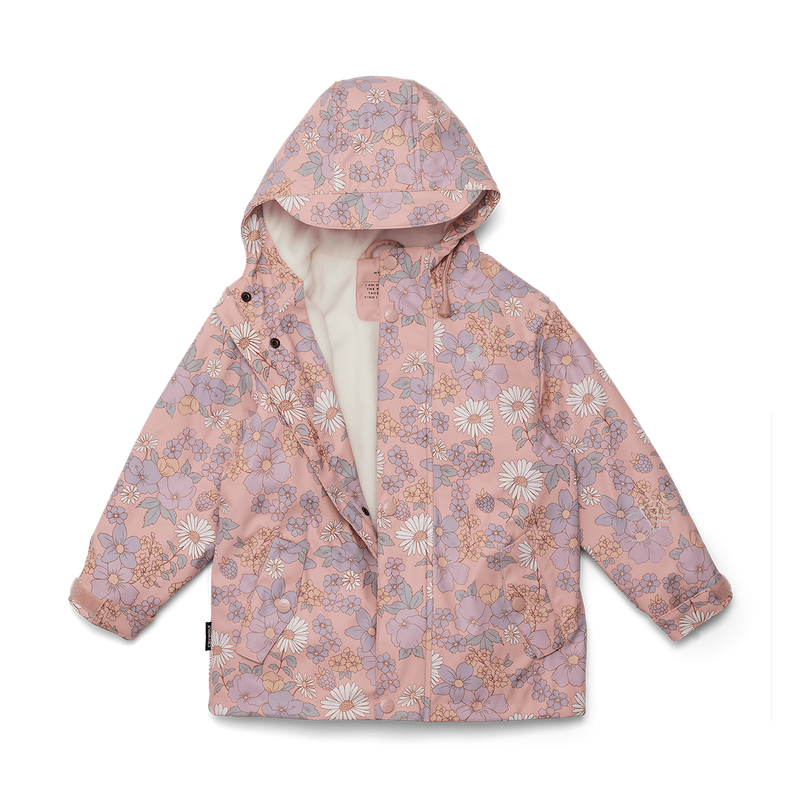 Crywolf Explorer Jacket Daisy Floral in Pink