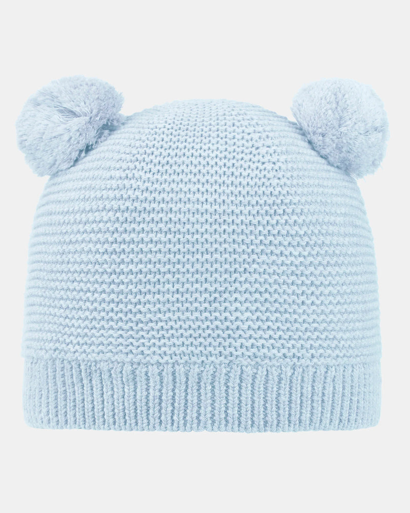 Toshi organic earmuff snowy bluebird in blue