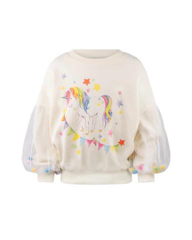 Rock Your Baby unicorn flags sweatshirt