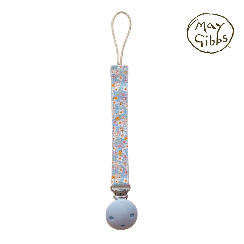 Jellystone May Gibbs Dummy Clip Soft Blue in Blue