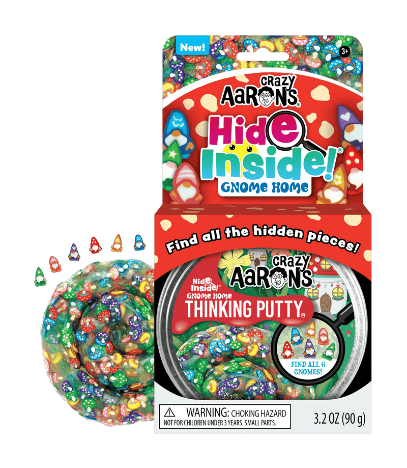 Crazy Aaron’s Hide Inside Thinking Putty - Gnome Home