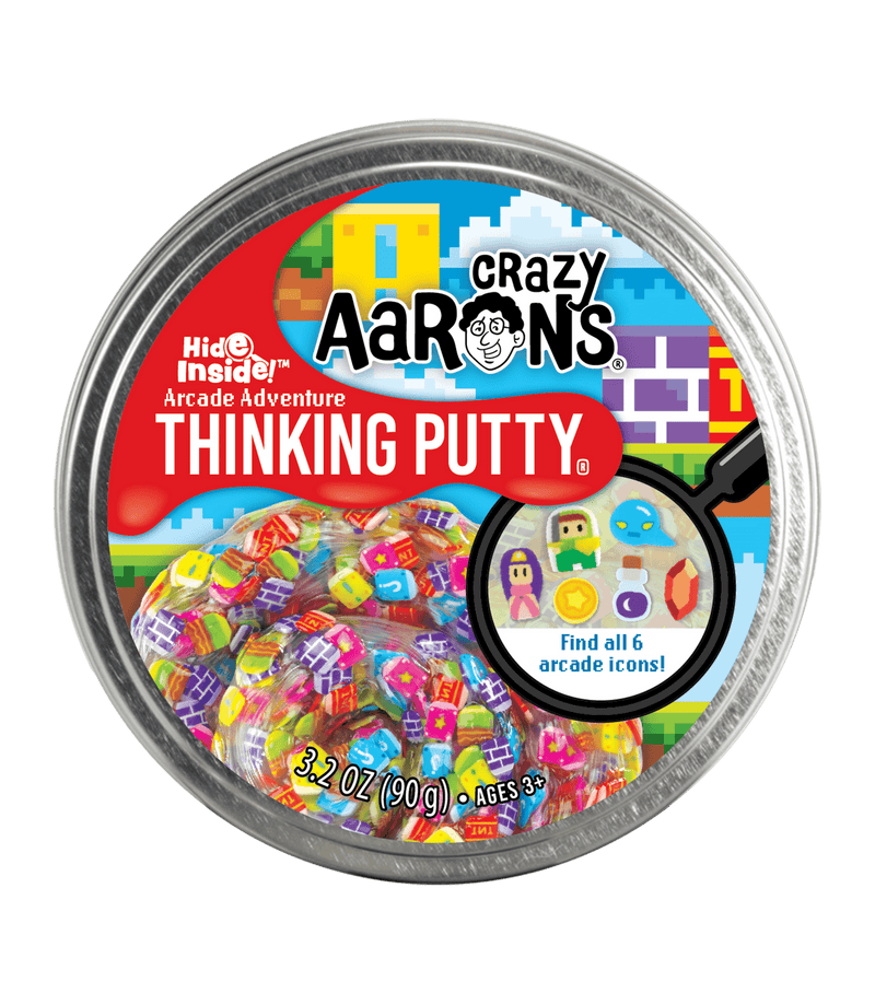 Crazy Aaron’s Hide Inside Thinking Putty - Arcade Adventure